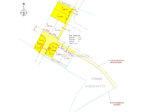 Residential corner plot for sale in Deftera area of Nicosia - 3