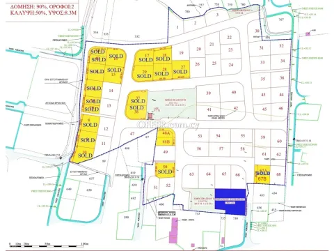Residential half plot for sale in Deftera area of Nicosia - 2