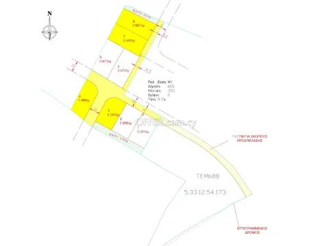 Residential corner plot for sale in Deftera area of Nicosia - 2
