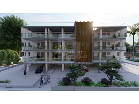 Brand new one bedroom top floor apartment in Latsia area near Athalassas park - Main Photo