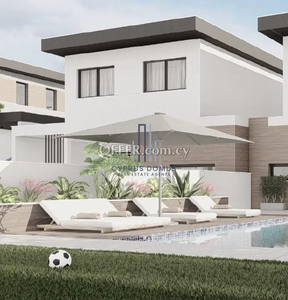 Luxury Semi-Detached House with Swimming Pool For Sale in Palodia area. - 1