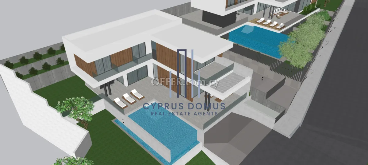 New Luxury Villa with Swimming Pool For Sale in Panthea Area. - 1
