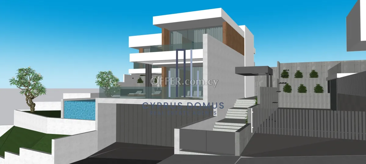 New Luxury Villa with Swimming Pool For Sale in Panthea Area. - 4