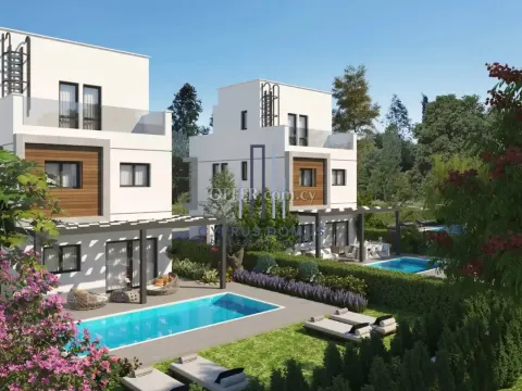 New Luxurious Villa with swimming Pool for sale in Agios Tychonas area. - Main Photo