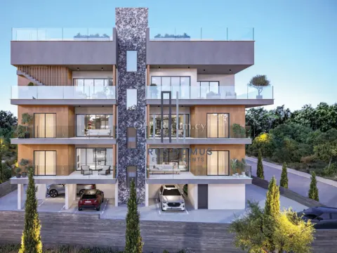 New Penthouse With Roof Garden & Swimming Pool In Agios Athanasios Area - Main Photo