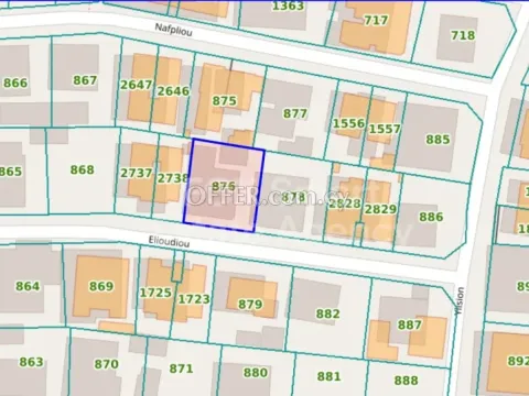 Land, Plot, Nicosia, Agios Dometios, 558m² - Main Photo