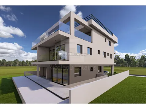 Brand new two bedroom penthouse apartment in Geri area Nicosia - Main Photo