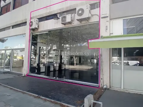 High Visibility Retail Shop with Mezzanine in Agioi Omologites Nicosia - Main Photo