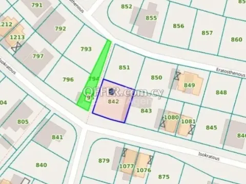 Land, Plot, Nicosia, Egkomi, Stelmek Area, 528m² - Main Photo