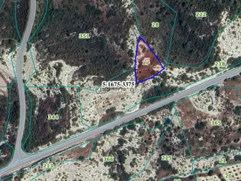 Land Parcel 2007 sm in Pissouri, Limassol - Main Photo
