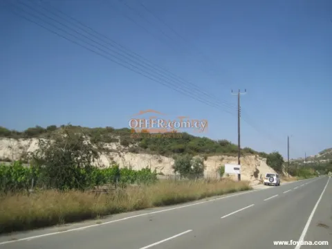 Land Parcel 4144 sm in Pissouri, Limassol - Main Photo