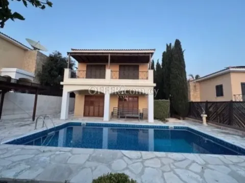 3 BEDROOM VILLA WITH SEA VIEW AND POOL IN TALA, PAPHOS - Main Photo