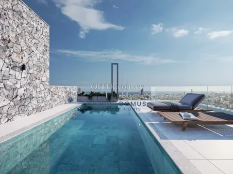 New Penthouse With Roof Garden & Swimming Pool In Agios Athanasios Area - 8