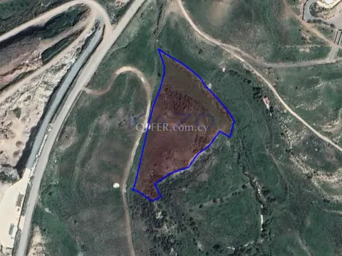 Expansive Hillside Plot with Panoramic Views in Agia Varvara, Paphos - 2