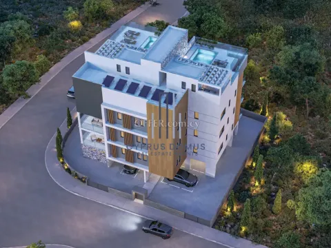 New Penthouse With Roof Garden & Swimming Pool In Agios Athanasios Area - 7