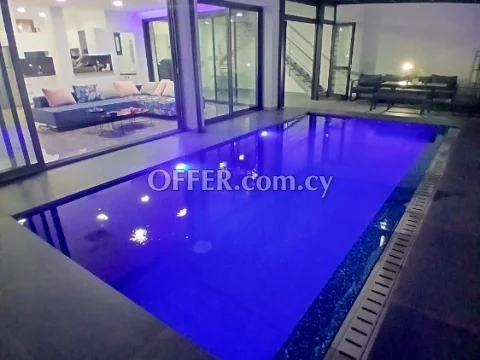For Sale, Four-Bedroom Luxury House in Egkomi - Main Photo