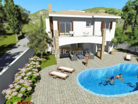 4 Bed Detached Villa for sale in Tsada, Paphos - Main Photo