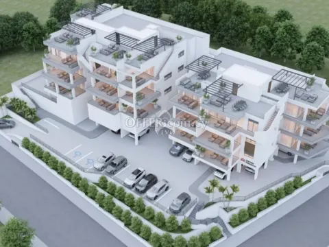 TWO BEDROOM TOP FLOOR APARTMENT WITH ROOF GARDEN IN PANTHEA - LIMASSOL - Main Photo