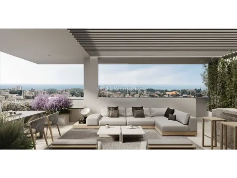 Brand new luxury 2 bedroom penthouse apartment under construction in Linopetra Agios Athanasios - Main Photo