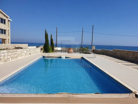 Beautiful Seafront Villa Zygi Larnaca - Main Photo