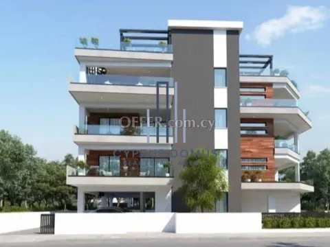 New Contemporary Penthouse With Roof Garden For Sale in Kato Polemidia area. - Main Photo