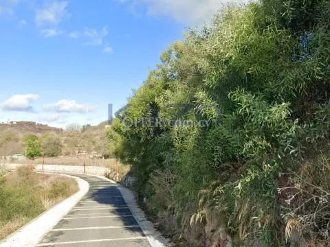 Large Building Plot 1097m2 For Sale Ineia Village - Main Photo