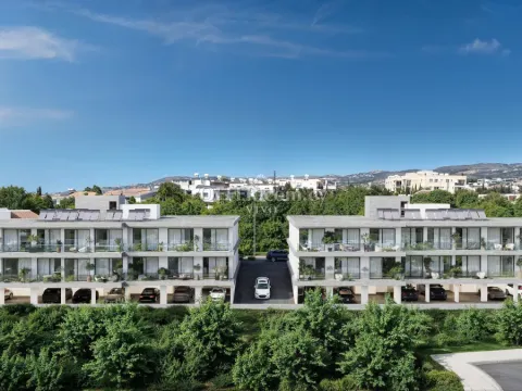 TWO BEDROOM APARTMENT IN A GATED COMPLEX WITH POOL IN KONIA - PAPHOS - Main Photo