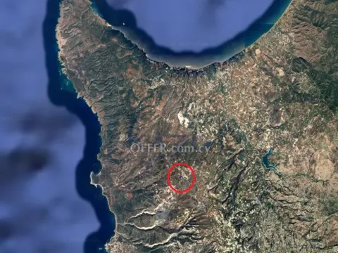 Large Building Plot 1097m2 For Sale Ineia Village - 2