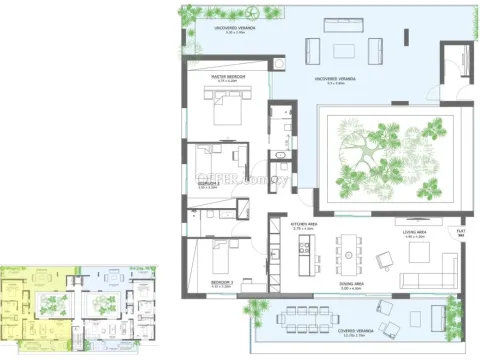 Apartment (Penthouse) in Aglantzia, Nicosia for Sale - 2