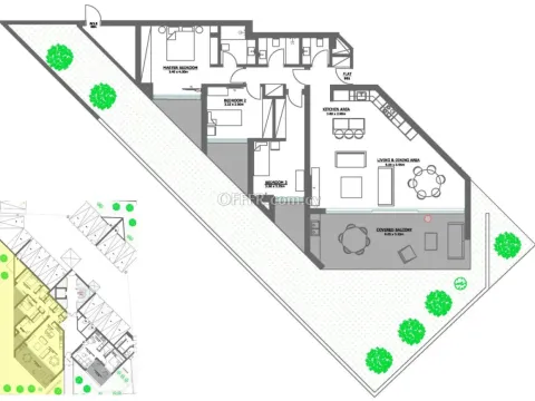 Apartment (Flat) in Engomi, Nicosia for Sale - 2