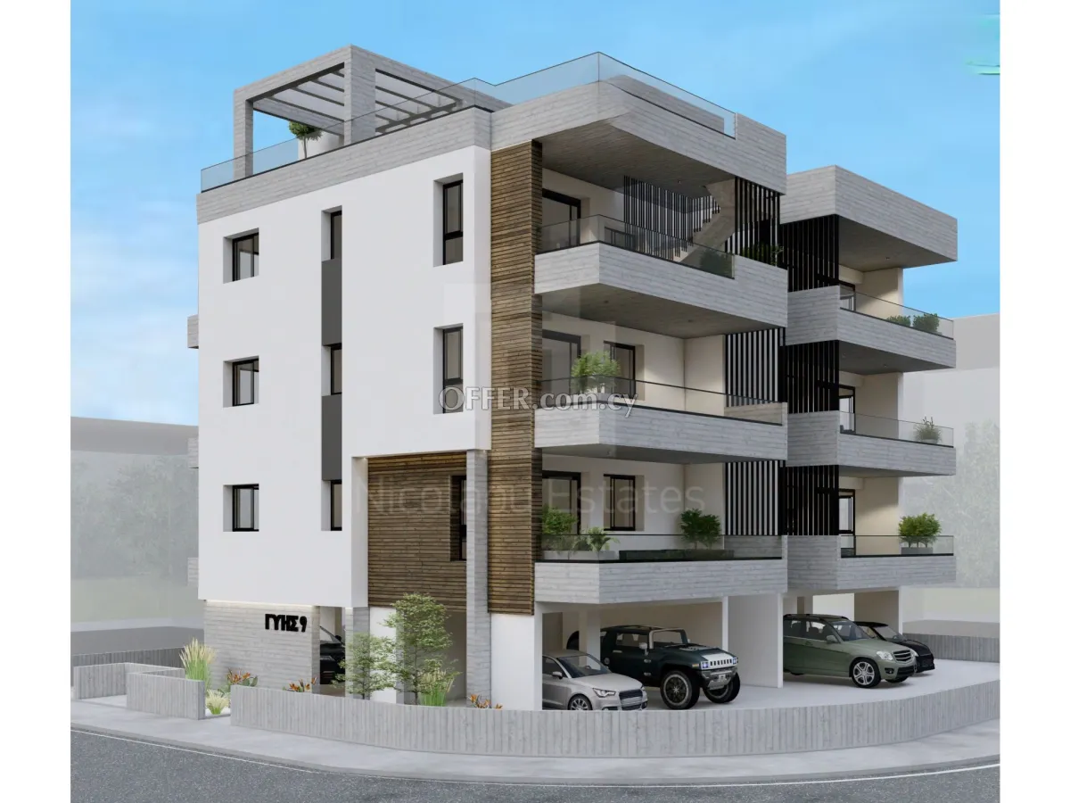 New two bedroom top floor apartment in Zakaki area Limassol - 1