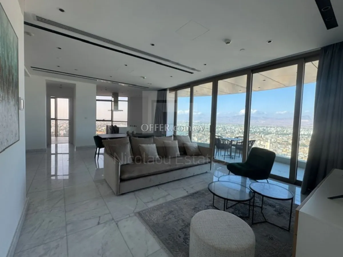 Modern three bedroom apartment for rent in Nicosia City Center - 1
