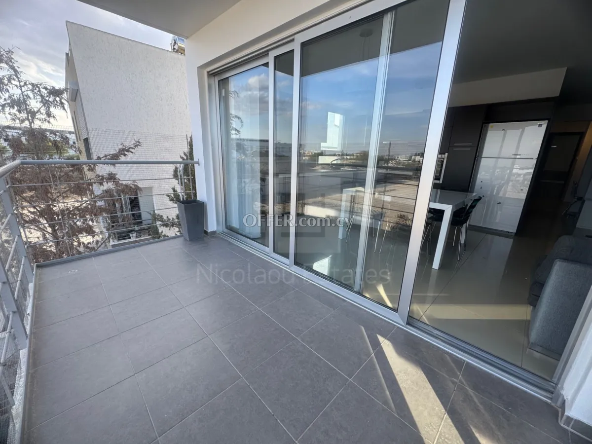 Two bedroom penthouse for rent in Tymvos area of Engomi - 7