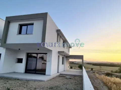 3 Bedroom Semi-Detached Villa For Sale Krassas Larnaka - Main Photo