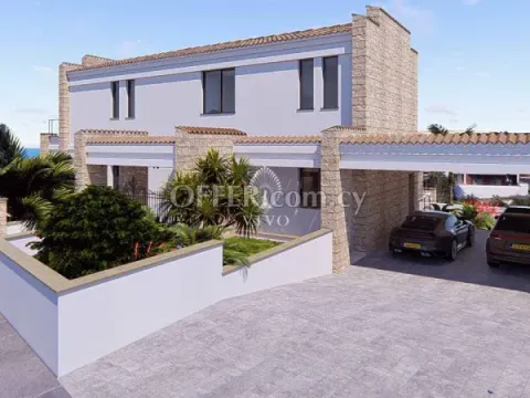 FIVE BEDROOM VILLA IN A GOLF RESORT IN PAPHOS - Main Photo