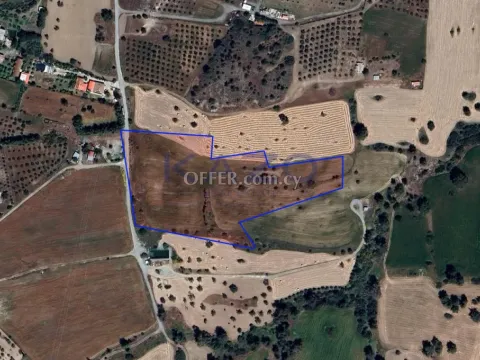 Large Field for Sale in Peaceful Pyrga Location (Landlocked) - Main Photo
