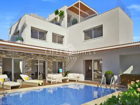 COASTAL 4 BEDROOM VILLA WITH PRIVATE POOL IN PAPHOS - Main Photo