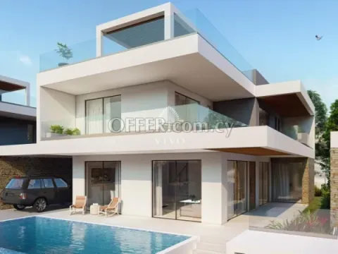 THREE BEDROOM BEACHFRONT VILLA IN PAPHOS - 3
