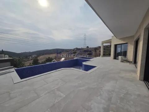 Modern Parekklisia Villa With Sea View Pool - 13