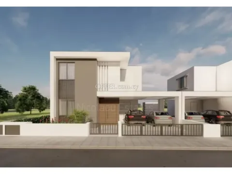 Brand New Three plus One Bedroom Houses for Sale next to the National Athalassa Forest Park in Nicosia - 9