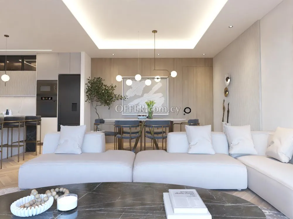 TWO BEDROOM TOP FLOOR APARTMENT WITH ROOF GARDEN IN ARADIPPOU - LARNACA - 2