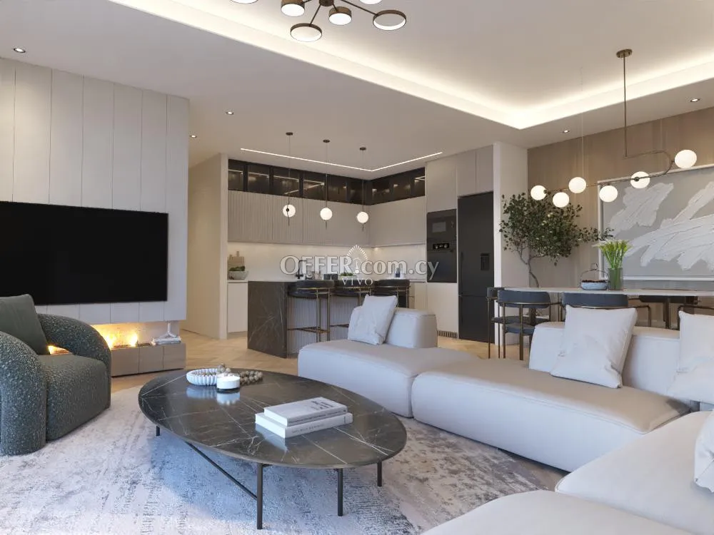TWO BEDROOM TOP FLOOR APARTMENT WITH ROOF GARDEN IN ARADIPPOU - LARNACA - 9