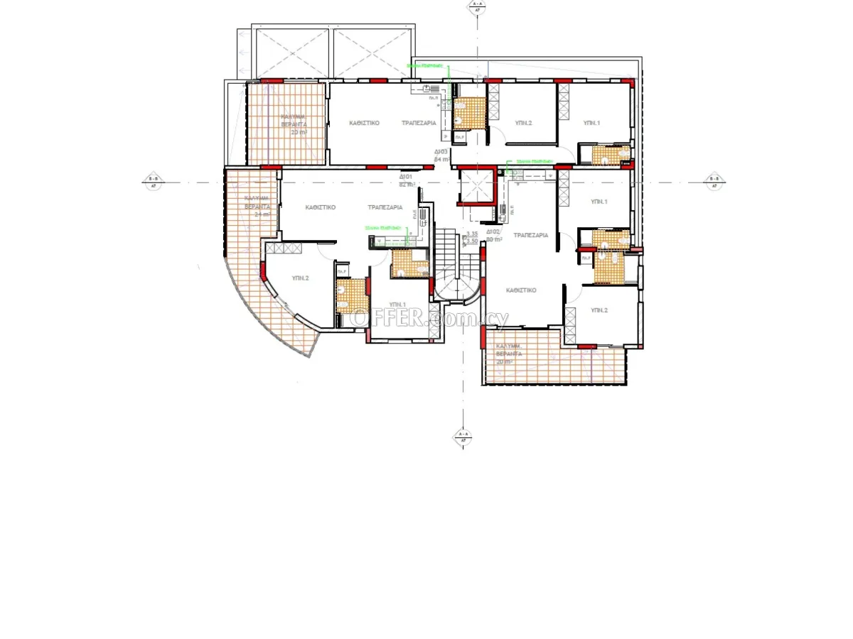 Brand new three bedroom ground floor apartment in Geri near Omonoia Stadium - 4