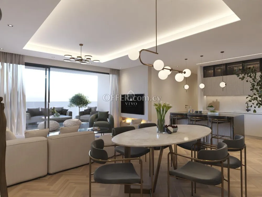 TWO BEDROOM TOP FLOOR APARTMENT WITH ROOF GARDEN IN ARADIPPOU - LARNACA - 7