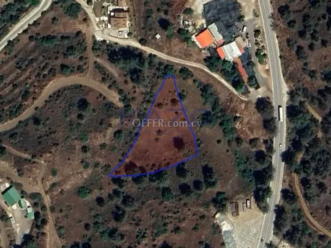 Large Field Plot 3011m2 for Sale Evrychou - Main Photo