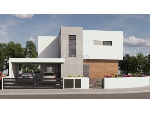 Modern detached three bedroom house for sale in Strovolos near Metro - Main Photo