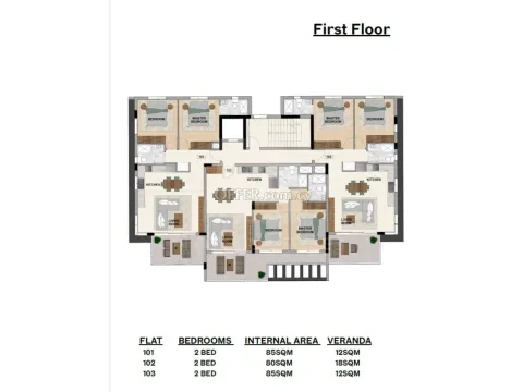 Modern three bedroom penthouse in Kapsalos area - 5