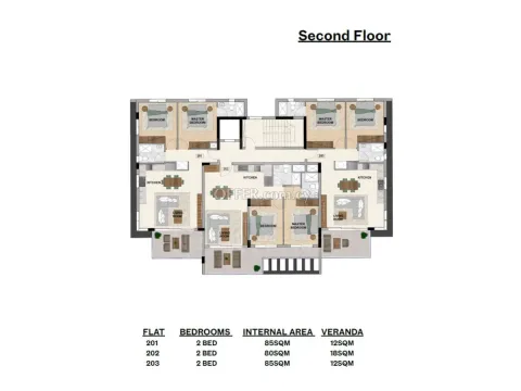 Modern three bedroom penthouse in Kapsalos area - 4
