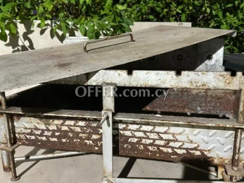 Large Souvla Grill (Foukou) - Domestic Use - With Skewers, No Motor - Main Photo