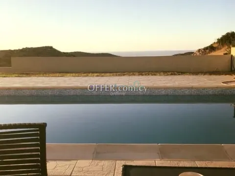 4 Bedroom Villa For Rent Panoramic Sea Views Pareklissia Limassol - Main Photo